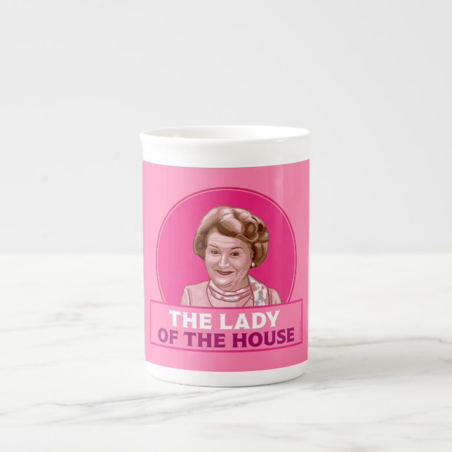 Tasse En Porcelaine Mme Bucket - Souvenirs de la famille (Devant)