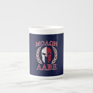 Tasse En Porcelaine Molon Labe Spartan