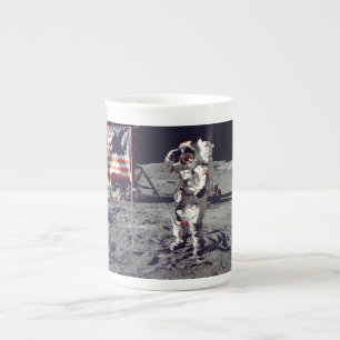Tasse En Porcelaine Moonwalk Apollo 17