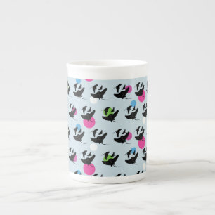 Tasse En Porcelaine Motif coloré du parti Stingray