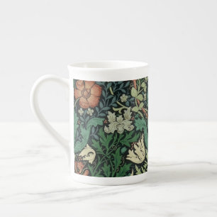 Tasse En Porcelaine Motif floral de Nouveau d'art de William Morris