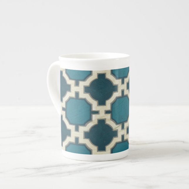 Tasse En Porcelaine Motifs du marché VI (Devant gauche)