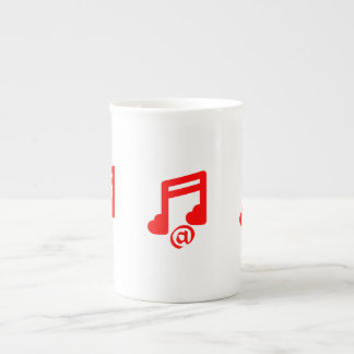 Tasse En Porcelaine @ musique d'amour