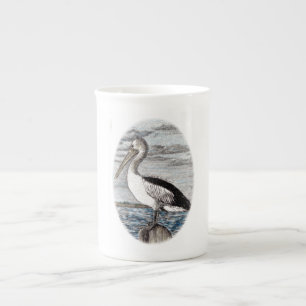 Tasse En Porcelaine Musique de Chine d'os pélican