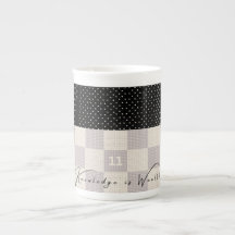 Musique en porcelaine beige