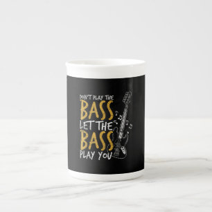 Tasse En Porcelaine Ne jouez pas la basse laissez la basse guitare