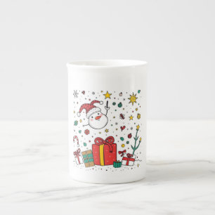 Tasse En Porcelaine Noël personnalisé