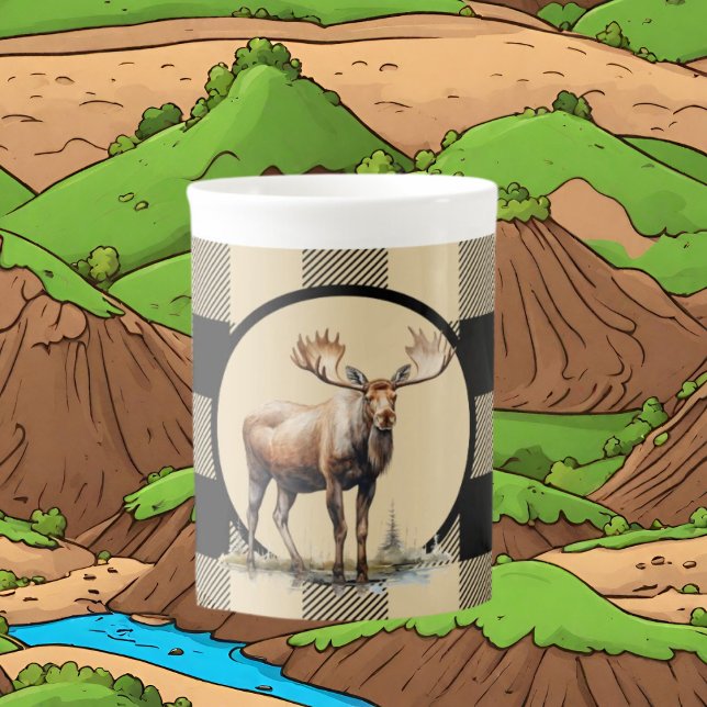 Tasse En Porcelaine Nom de l'orignal du pays migre (Créateur téléchargé)