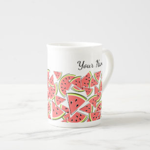 Tasse En Porcelaine Nom de pastèque