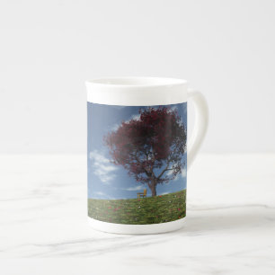 Tasse En Porcelaine Nuages Aller À La Voile Par Boug Spécial