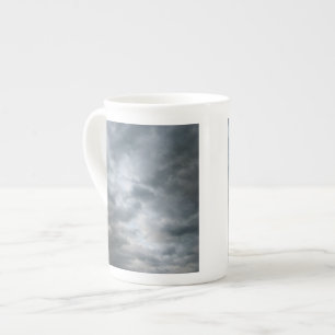 Tasse En Porcelaine Nuages de tempête en panne