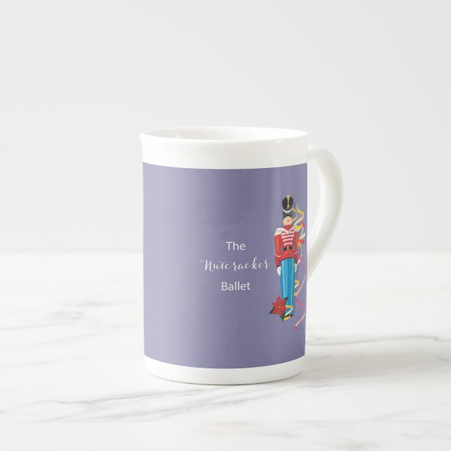 Tasse En Porcelaine Nutcracker Danse Ballet Performance Félicitations (Devant droit)