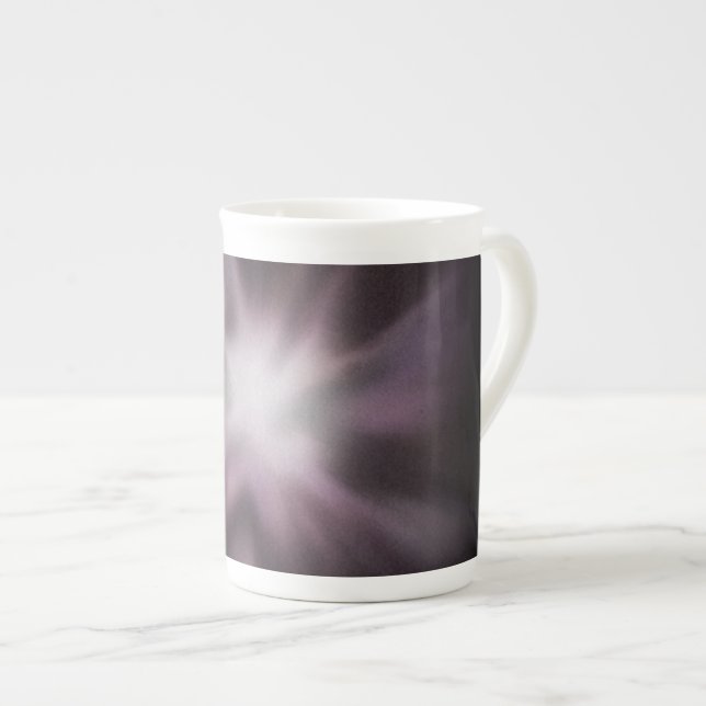 Tasse En Porcelaine Oeuvre d'éclatement cosmique (Devant droit)