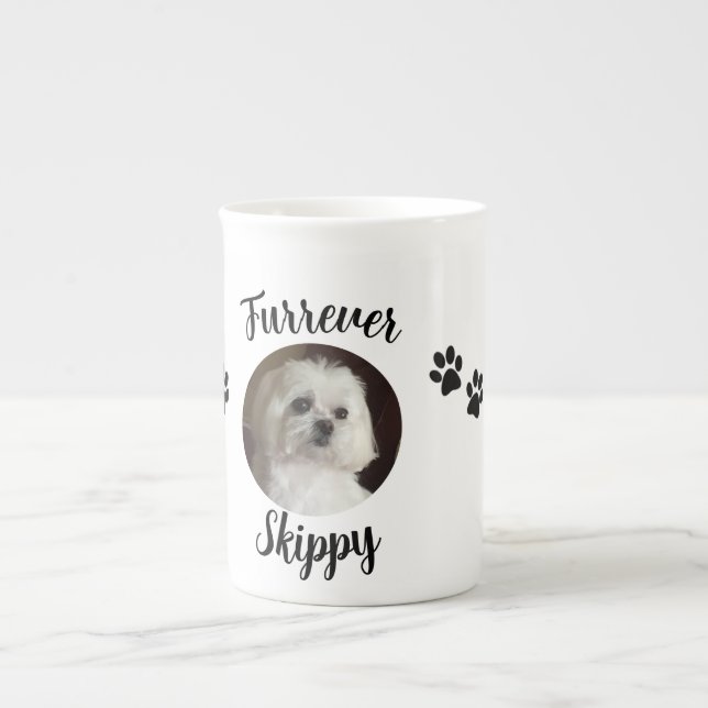 Tasse En Porcelaine Offre de confiture de boug de spécialité Furrever (Devant)