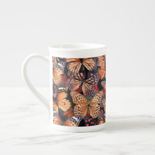 Tasse En Porcelaine Papillons