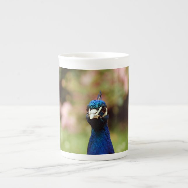 Tasse En Porcelaine Peacock (Devant)