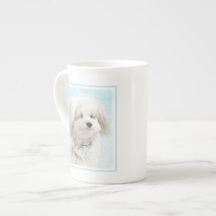 Tasse En Porcelaine Peinture en coton de Tuléar - Joli art original po