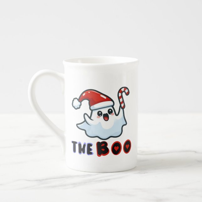 Tasse En Porcelaine Père Noël Ghost Paper Cup (Gauche)