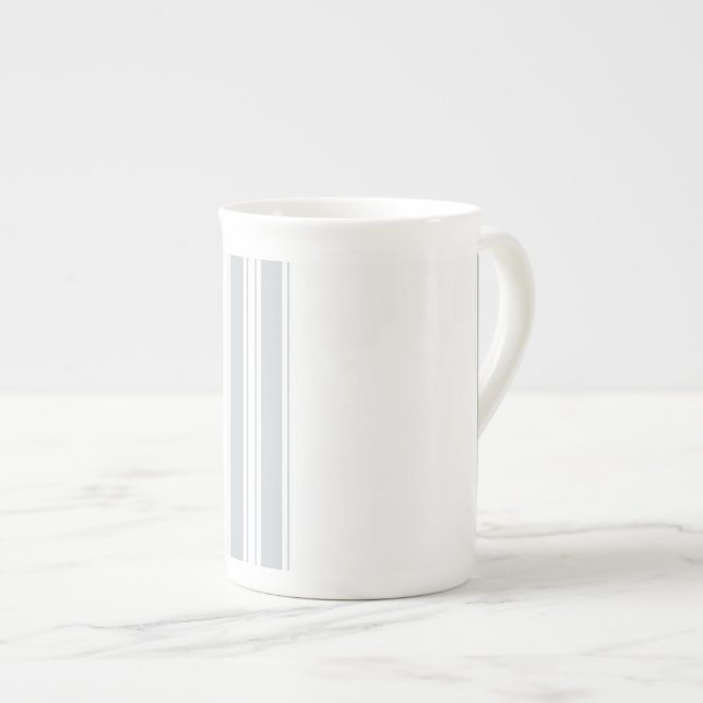 Tasse En Porcelaine Personnaliser de clic il gris de changement à (Devant droit)