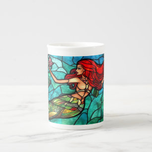 Tasse En Porcelaine Petite sublimation de sirène-34765
