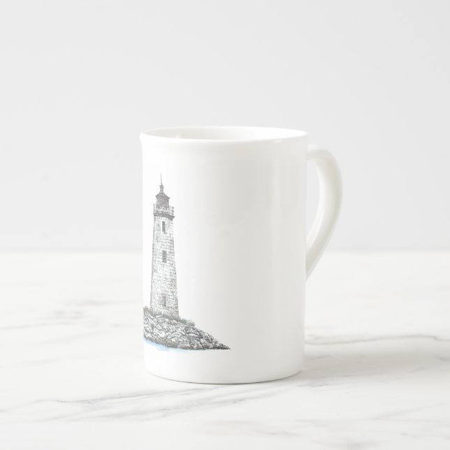 Tasse En Porcelaine Phare de confort New Point (Devant droit)