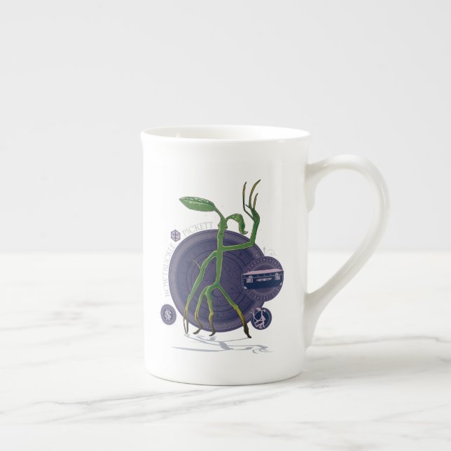 Tasse En Porcelaine PICKETT™ Le graphique BOWTRUCKLE™ (Droite)