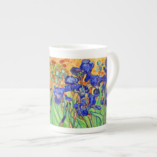 Tasse En Porcelaine PixDezines van gogh iris/st. remy (Devant droit)