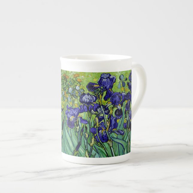 Tasse En Porcelaine PixDezines van gogh iris/st. remy (Devant droit)
