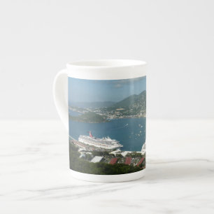 Tasse En Porcelaine Port à St. Thomas Îles Vierges américaines