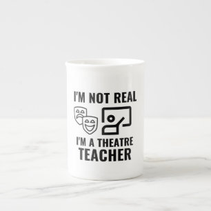 Tasse En Porcelaine Professeur de théâtre réel