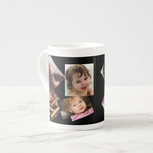 Tasse En Porcelaine Quatre Modèle de collection photo (Devant gauche)