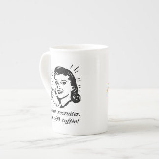 Tasse En Porcelaine Recruteur instantané