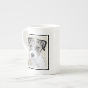 Tasse En Porcelaine Russell Terrier Peinture rugueuse - Art Chien orig