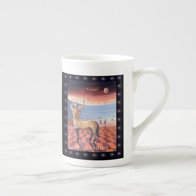 Tasse En Porcelaine Sagittaire astrologique de Paul Whitehead (Droite)