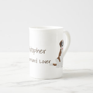Tasse En Porcelaine Saint Bernard Design personnalisé