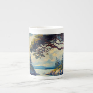Tasse En Porcelaine Sans Compagnie à Hornby - Peinture impressionniste