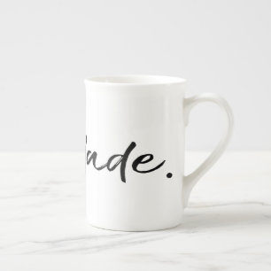 Tasse En Porcelaine Saudade Noir