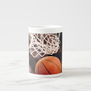 Tasse En Porcelaine Scoring de basket-ball