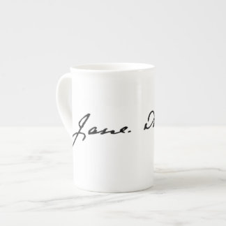 Tasse En Porcelaine Signature de Jane Austen
