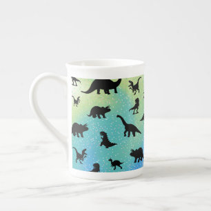 Tasse En Porcelaine silhouette requin requin pente de baleine Éperche 