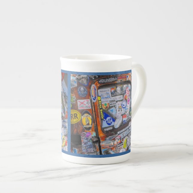 Tasse En Porcelaine Stickers (Devant droit)