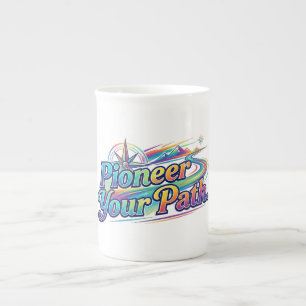 Tasse En Porcelaine T-shirt « Pionnez votre chemin »