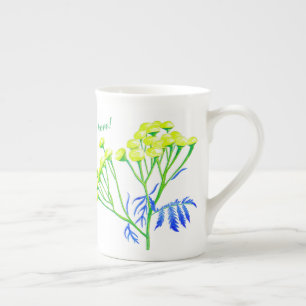 Tasse En Porcelaine Tansons sur une boue de Chine osseuse