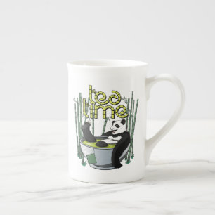 Tasse En Porcelaine Tea Time Panda