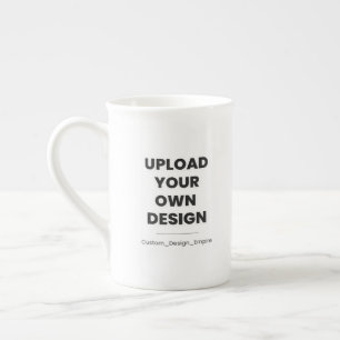Tasse En Porcelaine Téléchargez votre propre design ici   Modèle perso
