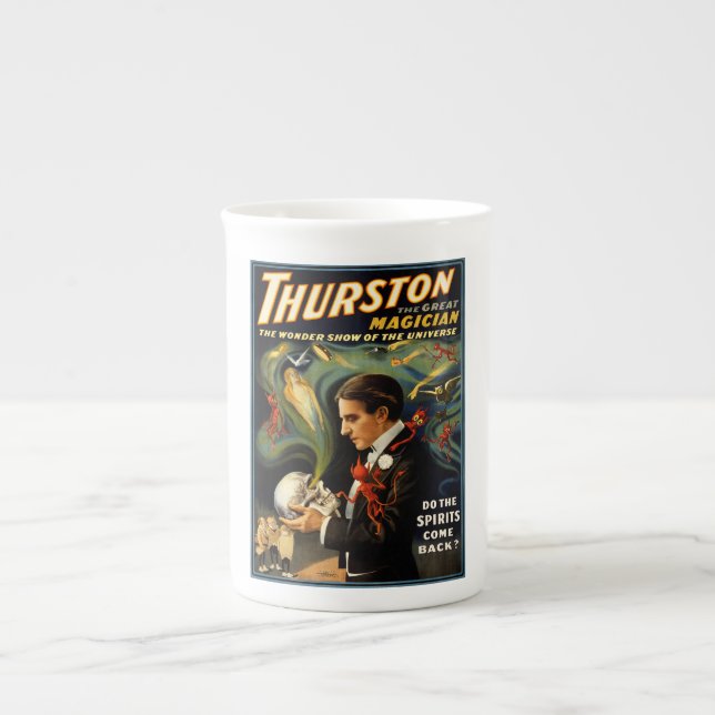 Tasse En Porcelaine Thurston le Grand Magicien (Devant)