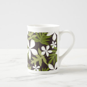 TASSE EN PORCELAINE TIARE (COMBO OLIVE)