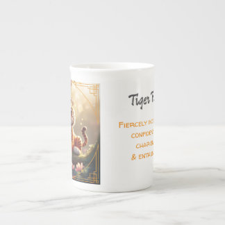 Tasse En Porcelaine Tigre - Zodiaque chinois