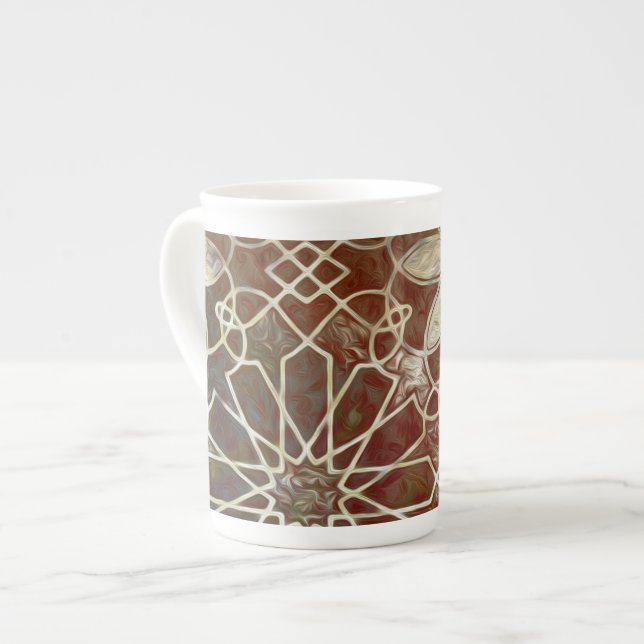 Tasse En Porcelaine Titres mystiques II (Devant gauche)