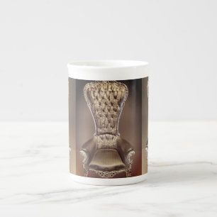 Tasse En Porcelaine Trône beige